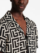 Camicia a maniche corta balmain