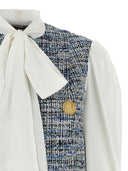 Camicetta di pannelli Balmain Tweed