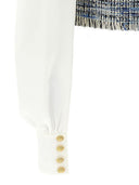 Camicetta di pannelli Balmain Tweed