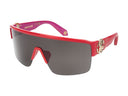 Lunettes de soleil Roberto Cavalli SRC037 M 09 RV Rosso + Fuxia / 1/130