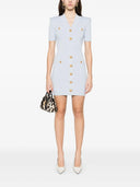 Balmain Midi Dress With Buttons