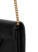 Bolso de billetera de Balmain B en cuero liso