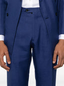 Kiton z podwójnym piersi garnitur