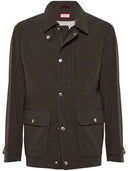 Brunello Cucinelli Jacket With Raglan Sleeves