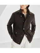 Brunello Cucinelli Jacket With Raglan Sleeves