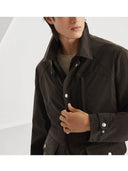 Brunello Cucinelli Jacket With Raglan Sleeves