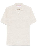 Brunello Cucinelli Fine Knit Polo Shirt