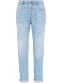 Brunello Cucinelli Tapered Jeans With A Medium Rise