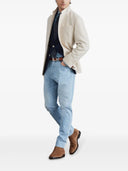 Brunello Cucinelli Tapered Jeans With A Medium Rise