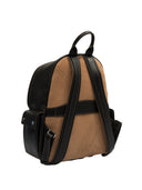 Zaino in pelle nera di Brunello Cucinelli con logo