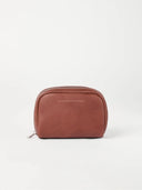 Bolsa de tocador de cuero Brunello Cucinelli