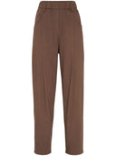 Brunello Cucinelli Straight Trousers With Monili Detail