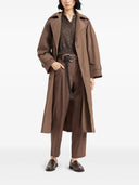 Brunello Cucinelli Straight Trousers With Monili Detail