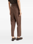 Brunello Cucinelli Straight Trousers With Monili Detail
