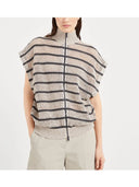 Brunello Cucinelli Striped Cardigan