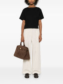 Brunello Cucinelli Brunello Cucinelli T Shirt With Jewel Chain Detail