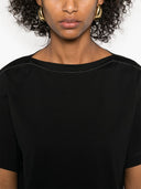 Brunello Cucinelli Brunello Cucinelli T Shirt With Jewel Chain Detail