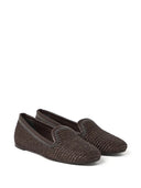 Brunello Cucinelli Slippers With Woven Design