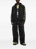 Off White Irregular Cargo Jeans