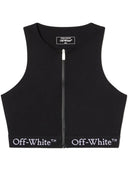 Fuori top bianco con band logo
