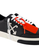 Off White New Black Vulcanized Low Sneakers