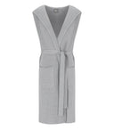 Mm Max Mara Badesse Grey Long Sleeveless Cardigan