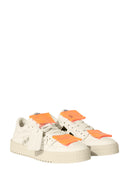 Off White Low Top 3.0 Off Court White Orange Sneakers