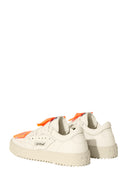 Off White Low Top 3.0 Off Court White Orange Sneakers