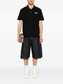 Maison Kitsune` Handwriting Polo With Embroidery