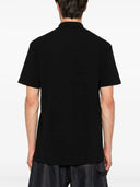 Maison Kitsune` Handwriting Polo With Embroidery