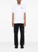 Maison Kitsune` Handwriting Polo With Embroidery
