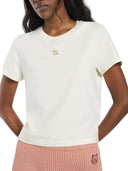 Maison Kitsune` T Shirt With Baby Fox Application