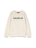 Bluza z logo Balmain Crewneck