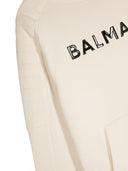 Bluza z logo Balmain Crewneck