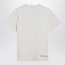 Maglietta color crema grenoble Moncler con logo