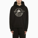 Moncler X Roc Nation By Jay Z Black Hoodie With Logo