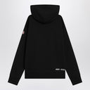 Moncler Grenoble Black Cotton Felpa con logo