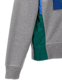 Felpa con cappuccio da ricamo al logo Grenoble Moncler