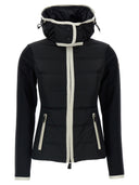 Moncler Grenoble zwei Material mit Kapuzejacke