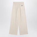 Moncler Cream Colored Cotton Trousers