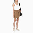 Réservateur de coton blanc Moncler avec logo