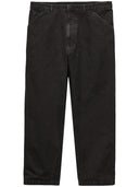 Prada Triangle Logo Wide Leg Jeans