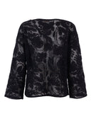 Kangra Cashmere Girocollo Ricamo Cornely +Paillettes