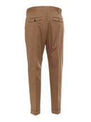 Pt01 Pantalone Rebel 1 Pleat, Diagonal Pockets, Flap Back Pockets