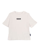 Palm Angels Logo Rib Baby Tee S/S Girl