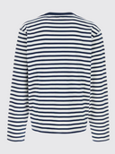 Ami Teeshirt Boxy Fit Mariniere Manches Longues Avec Patch Ami De Coeur