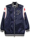 Parosh Nobody Logo Patch Bomber Jacket