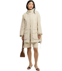 Barbour Middelmarch Beige Kapuzenjacke
