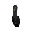 Saint Laurent Tribute Leather Slides