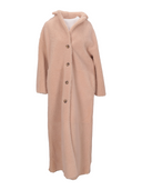 La Rose Cappotto Montone Lungo Reversibile